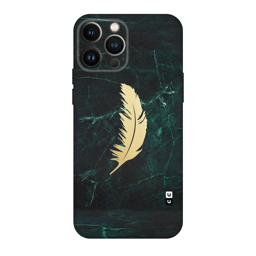 Golden Feather Original Polycarbonate Back Case for iPhone 13 Pro Max
