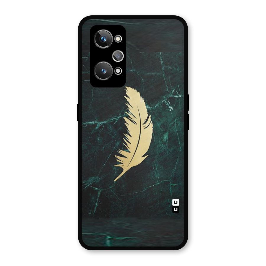 Golden Leaf Metal Back Case for Realme GT Neo2