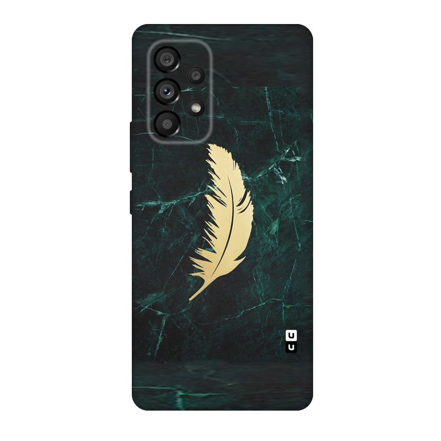 Golden Leaf Original Polycarbonate Back Case for Galaxy A53 5G