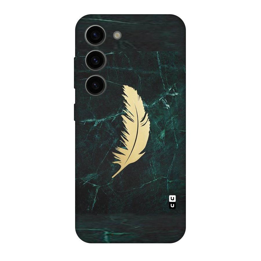Golden Leaf Original Polycarbonate Back Case for Galaxy S23