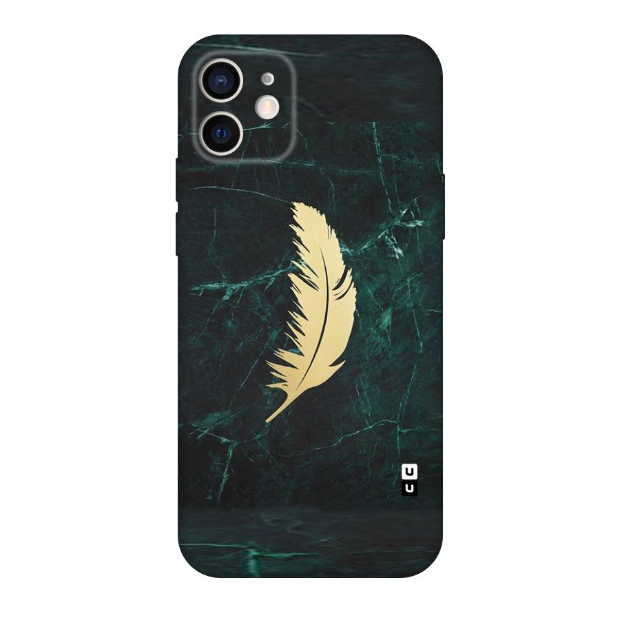 Golden Leaf Original Polycarbonate Back Case for iPhone 12
