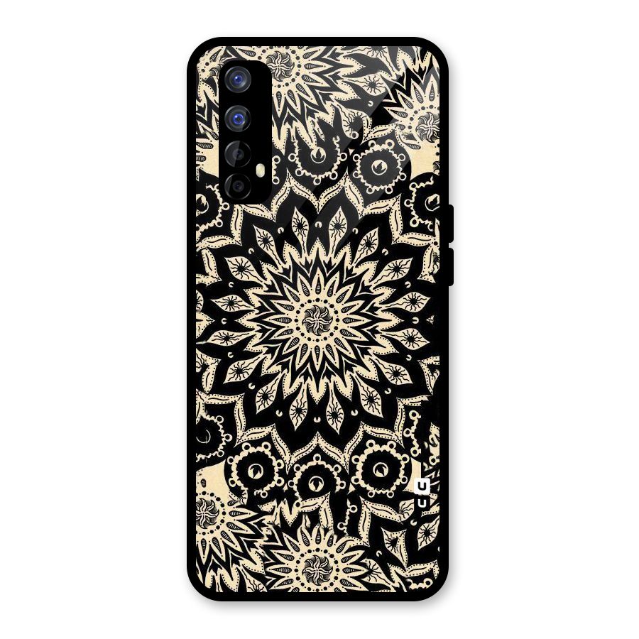 Golden Mandala Glass Back Case for Realme Narzo 20 Pro