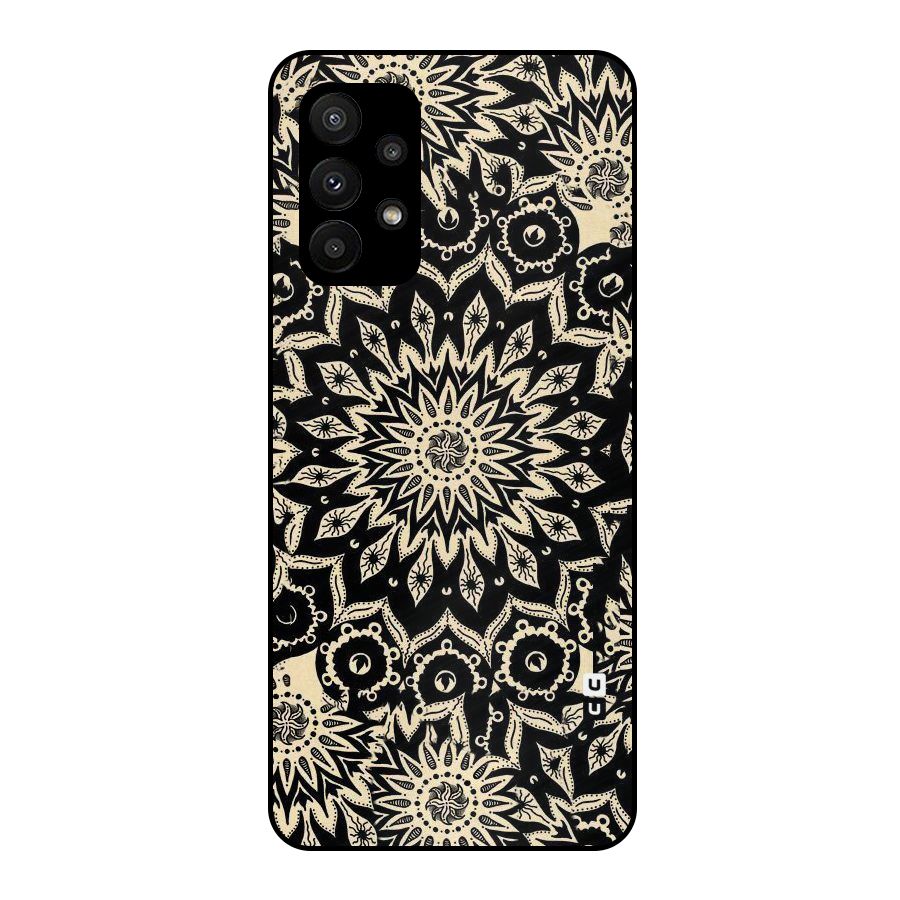 Golden Mandala Metal Back Case for Galaxy A23