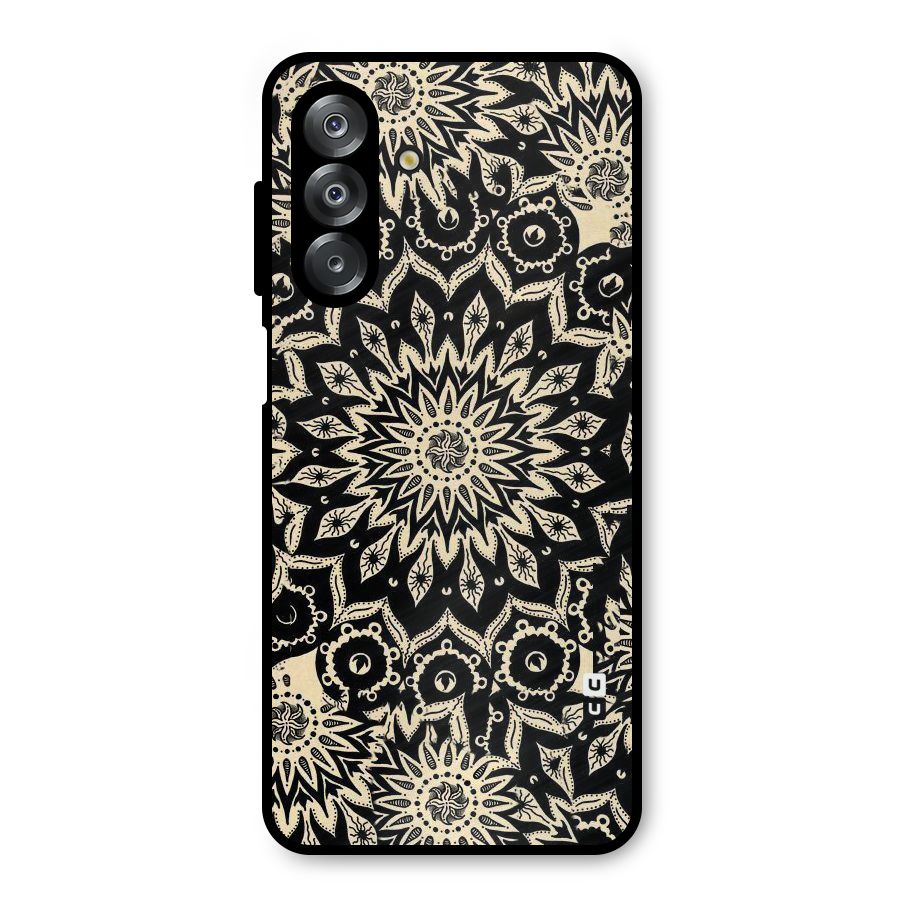 Golden Mandala Metal Back Case for Galaxy A26