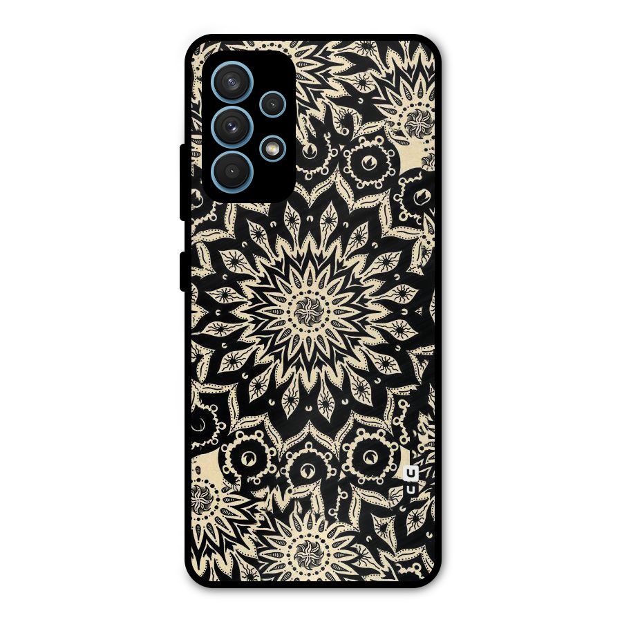 Golden Mandala Metal Back Case for Galaxy A32