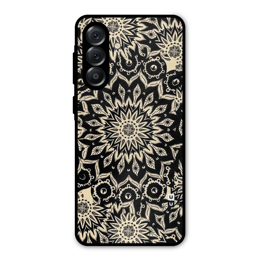 Golden Mandala Metal Back Case for Galaxy A36