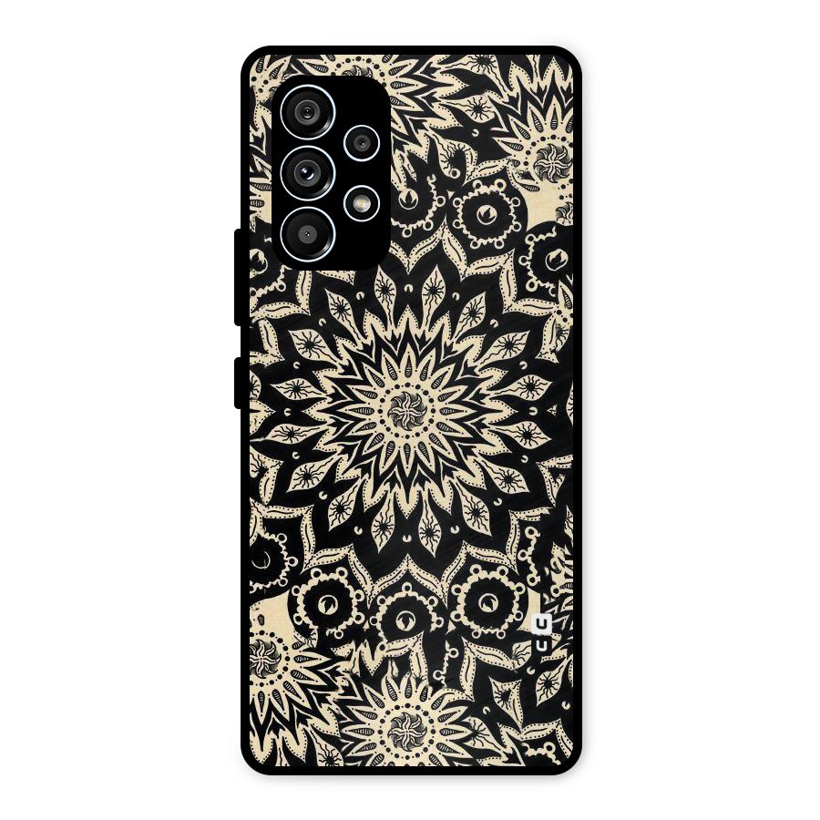 Golden Mandala Metal Back Case for Galaxy A53 5G