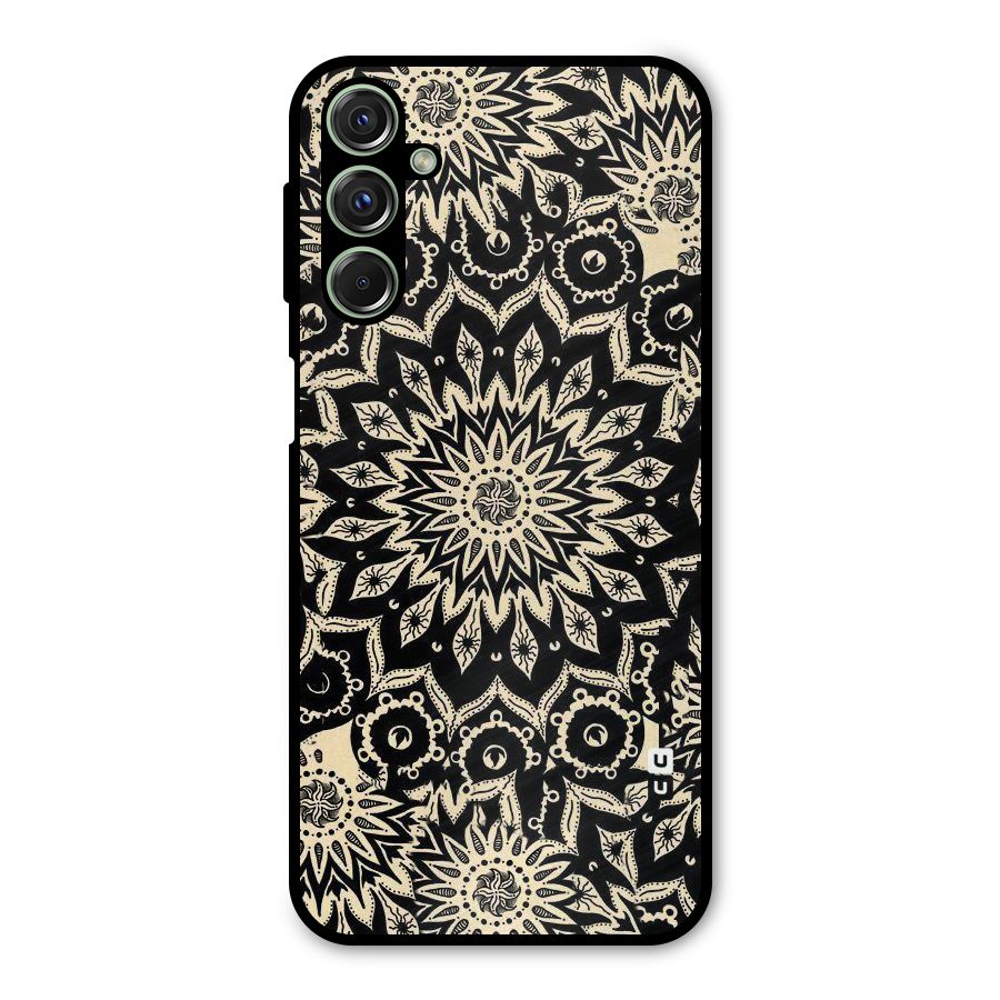 Golden Mandala Metal Back Case for Galaxy F34