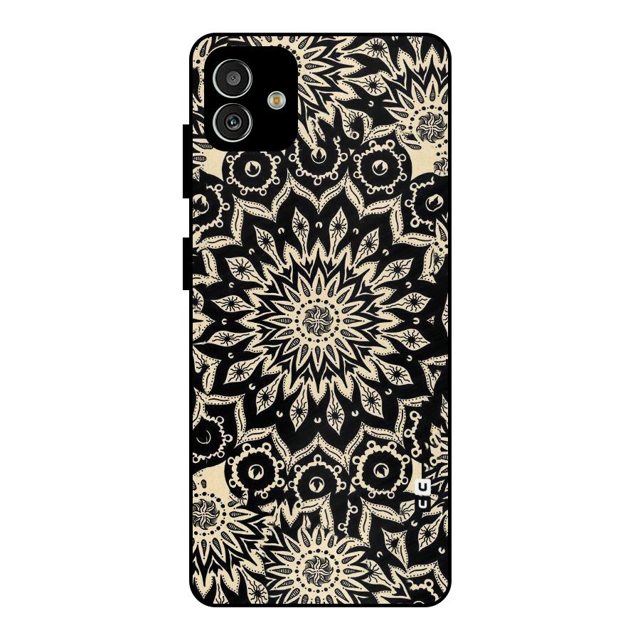 Golden Mandala Metal Back Case for Galaxy M13 5G