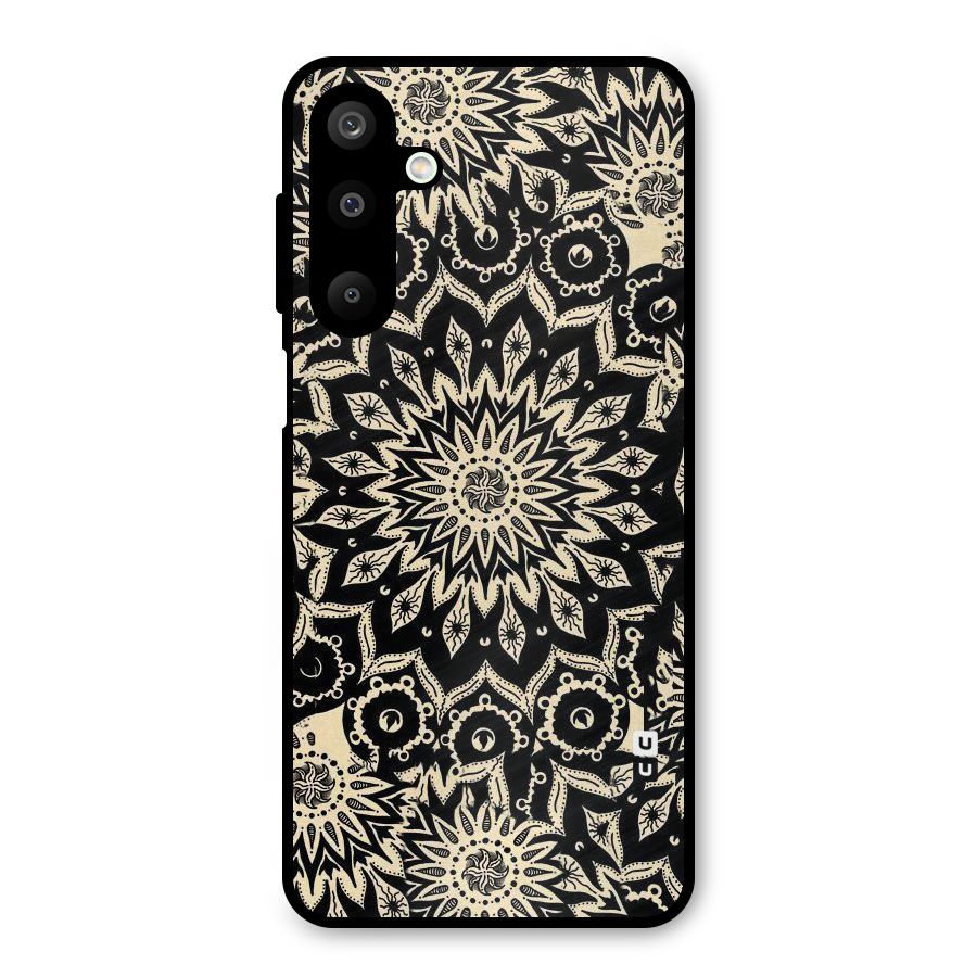Golden Mandala Metal Back Case for Galaxy M16