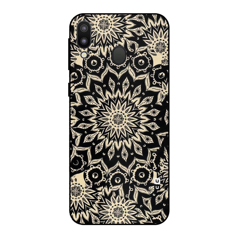 Golden Mandala Metal Back Case for Galaxy M20