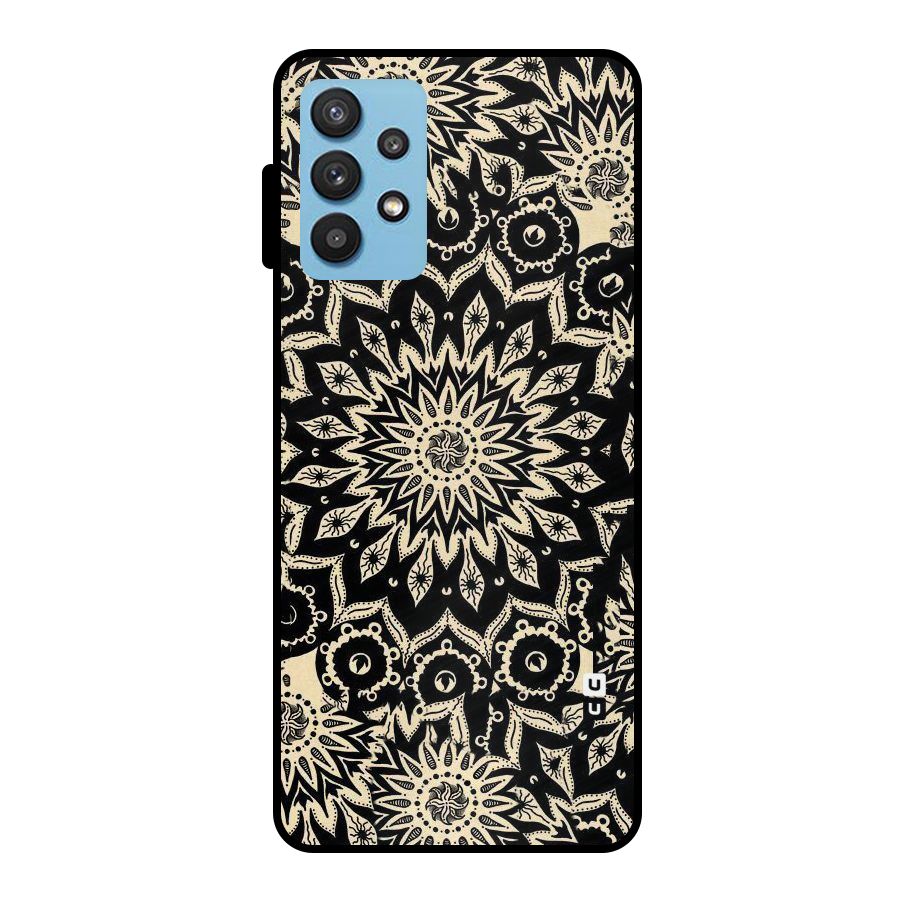 Golden Mandala Metal Back Case for Galaxy M32 5G