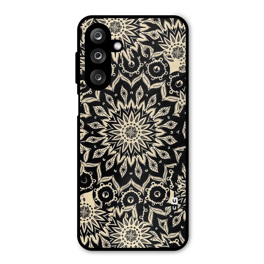 Golden Mandala Metal Back Case for Galaxy M36