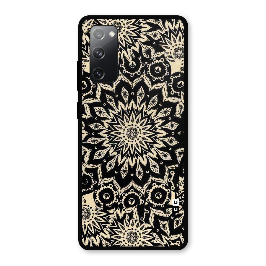 Golden Mandala Metal Back Case for Galaxy S20 FE 5G