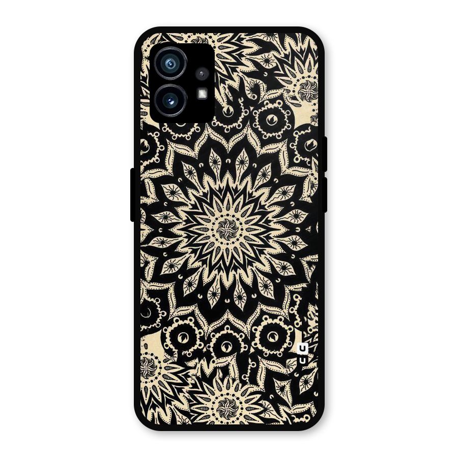 Golden Mandala Metal Back Case for Nothing Phone 1