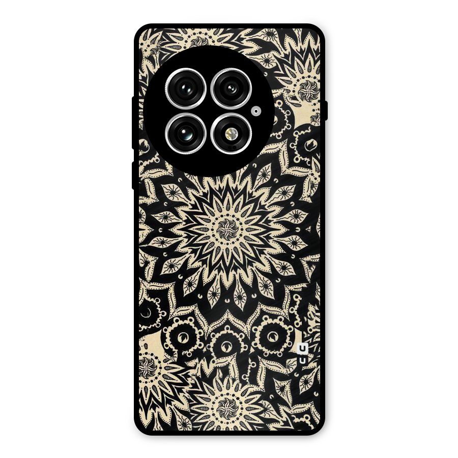 Golden Mandala Metal Back Case for OnePlus 13
