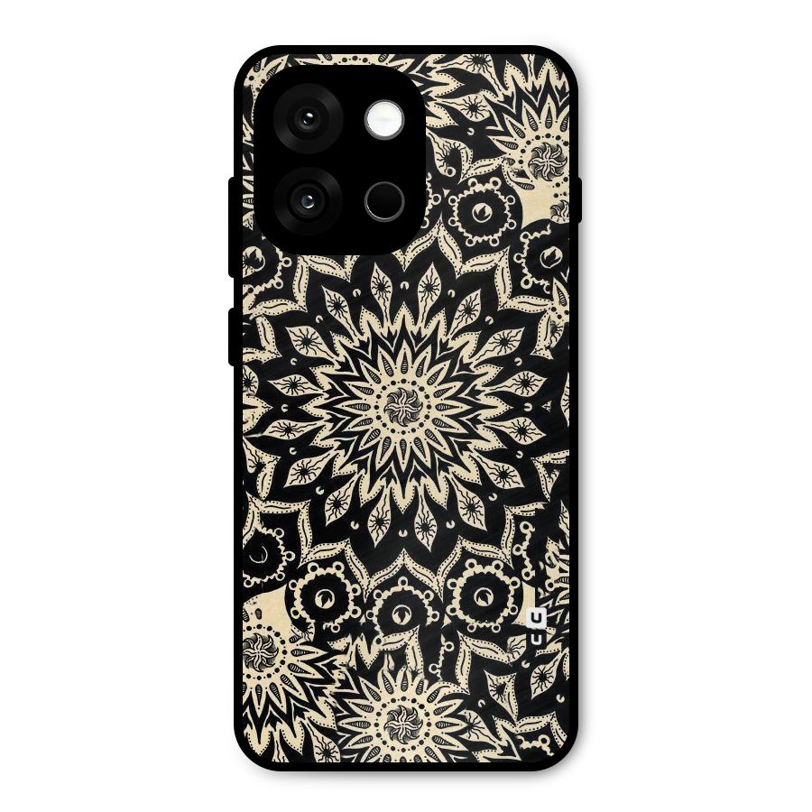 Golden Mandala Metal Back Case for OnePlus 13s