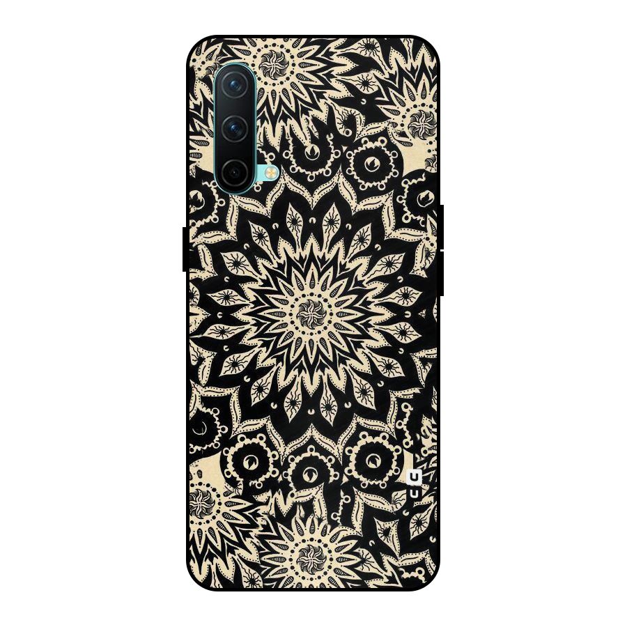 Golden Mandala Metal Back Case for OnePlus Nord CE 5G