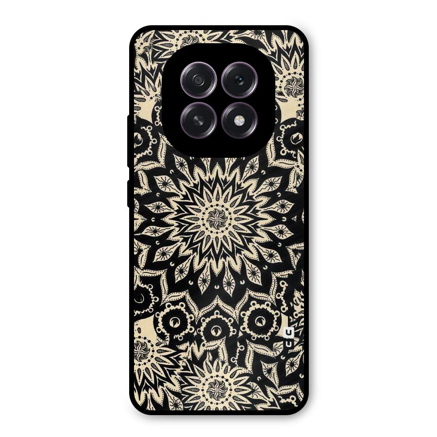 Golden Mandala Metal Back Case for Oppo F29
