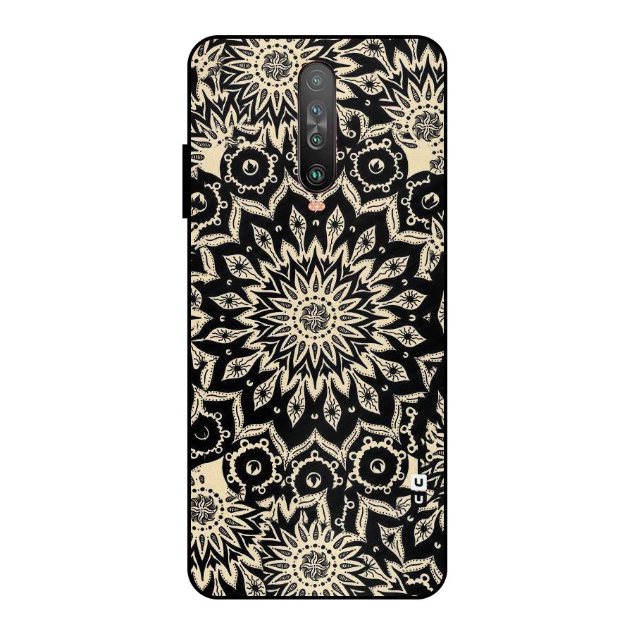 Golden Mandala Metal Back Case for Poco X2