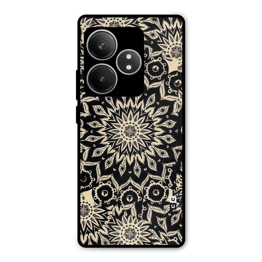 Golden Mandala Metal Back Case for Realme GT 6T