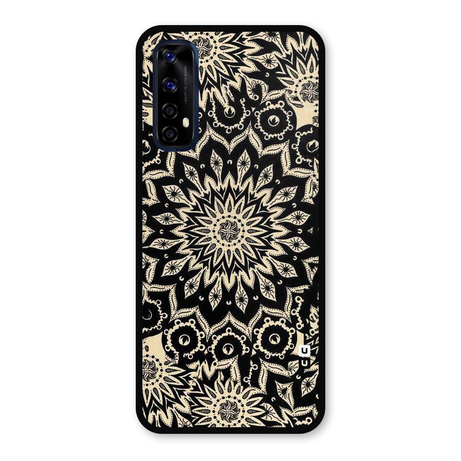 Golden Mandala Metal Back Case for Realme Narzo 20 Pro