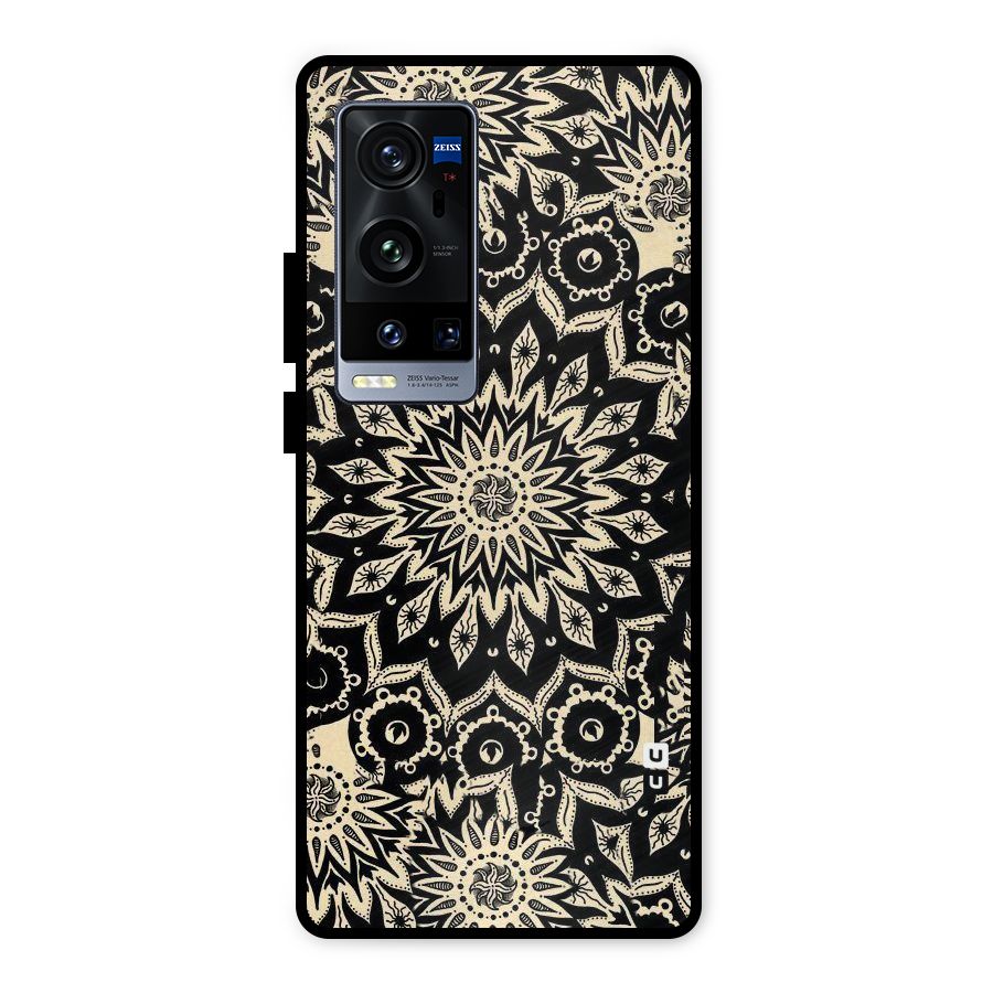 Golden Mandala Metal Back Case for Vivo X60 Pro Plus
