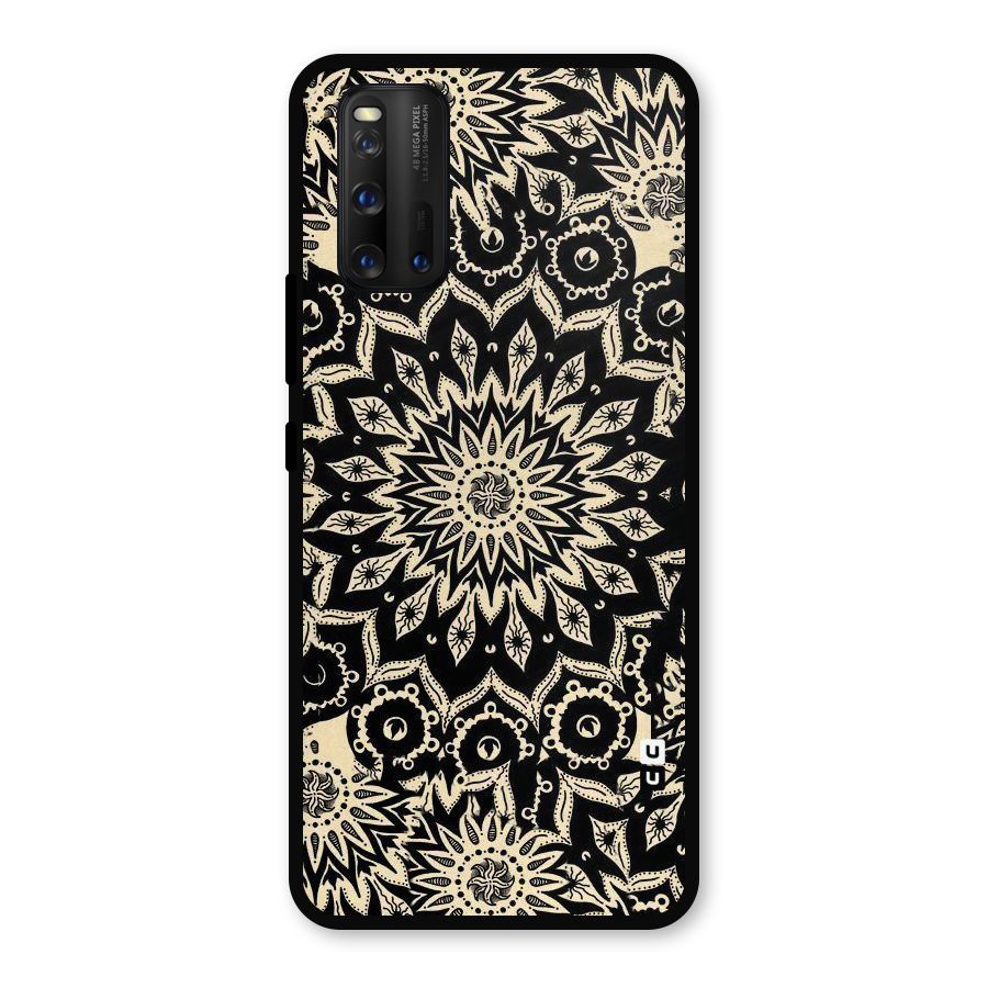 Golden Mandala Metal Back Case for iQOO 3