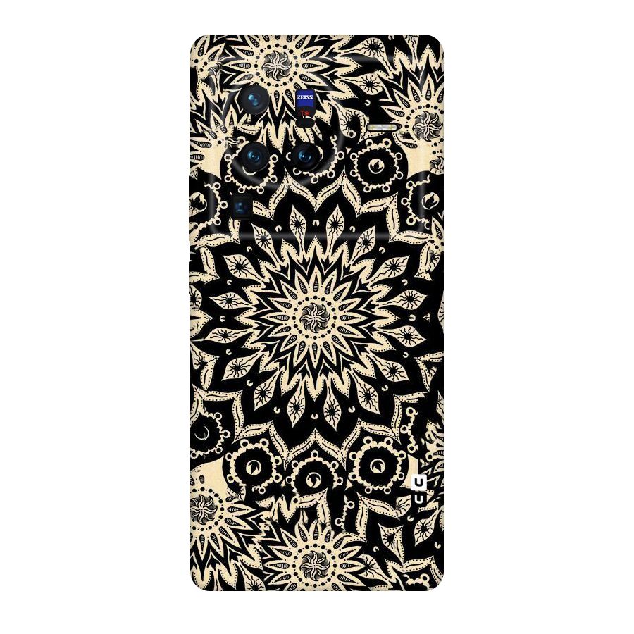 Golden Mandala Original Polycarbonate Back Case for Vivo X80