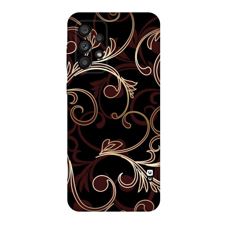 Golden Maroon Beauty Original Polycarbonate Back Case for Galaxy A73 5G