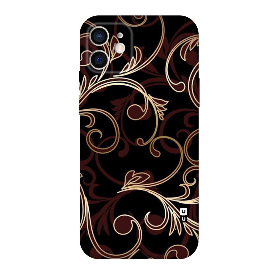 Golden Maroon Beauty Original Polycarbonate Back Case for iPhone 12
