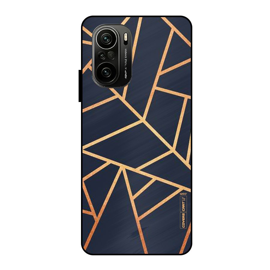 Golden Pattern Metal Back Case for Mi 11x