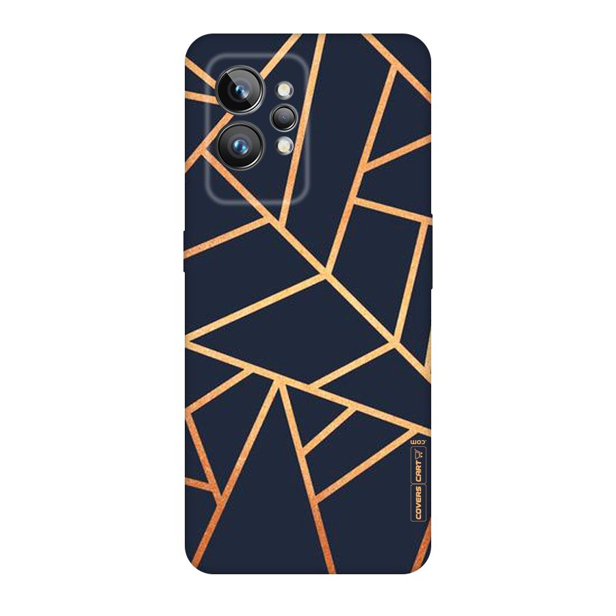 Golden Pattern Original Polycarbonate Back Case for Realme GT2 Pro