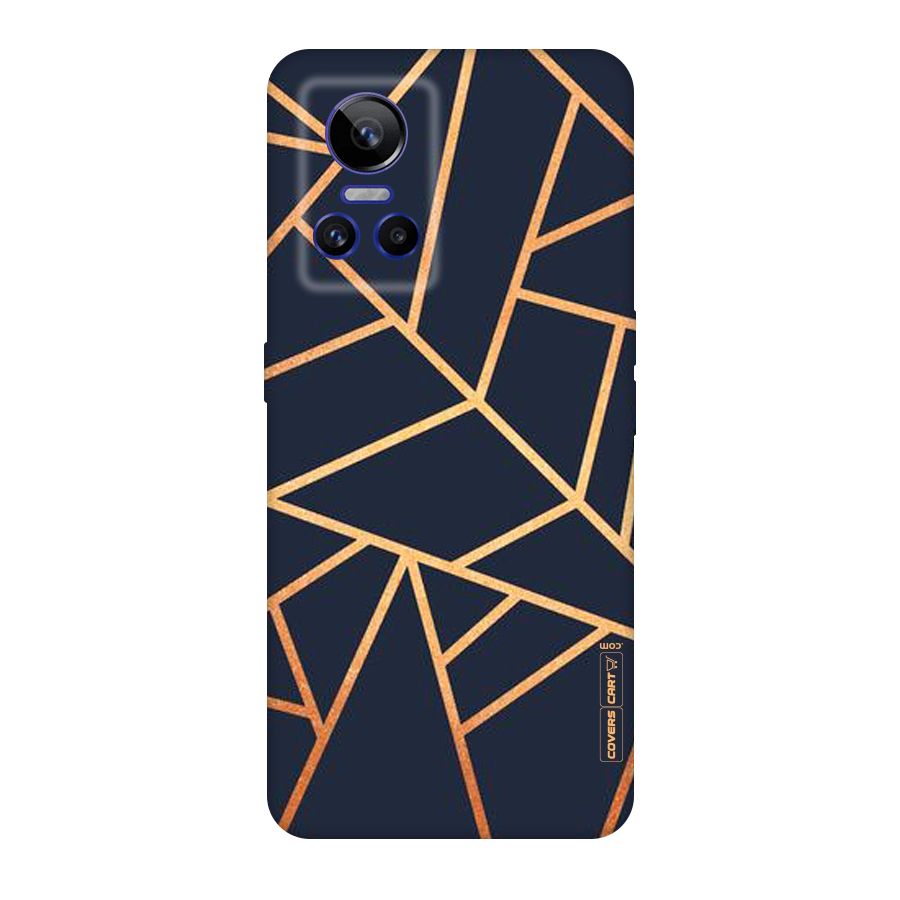Golden Pattern Original Polycarbonate Back Case for Realme GT Neo 3