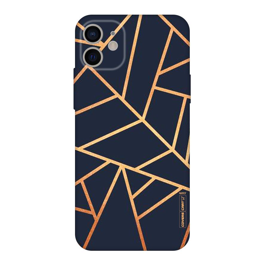 Golden Pattern Original Polycarbonate Back Case for iPhone 11