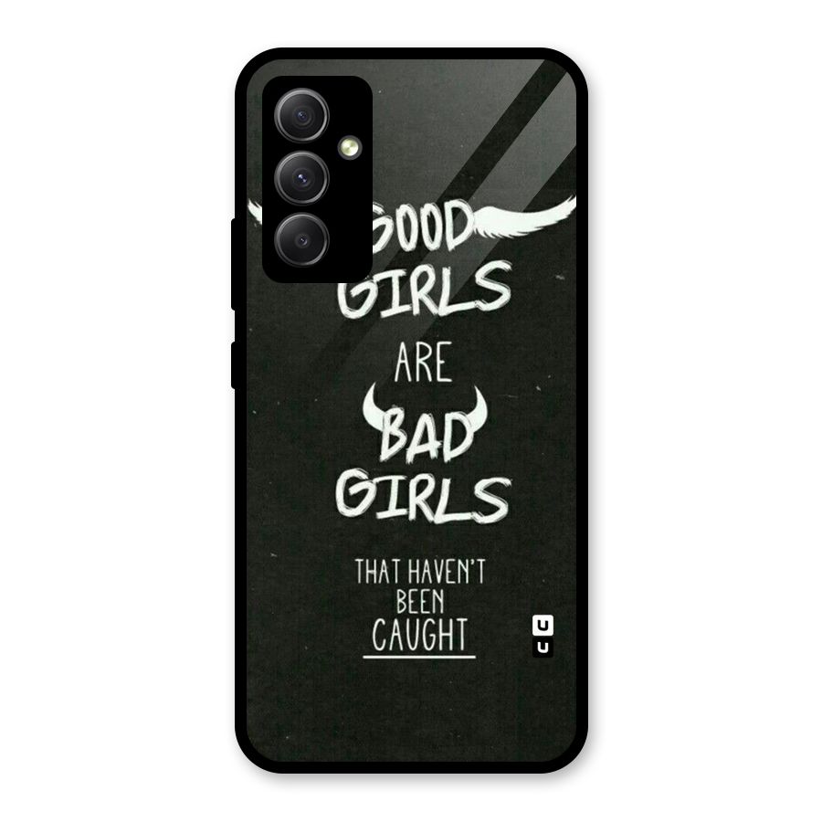 Good Bad Girls Glass Back Case for Galaxy A34