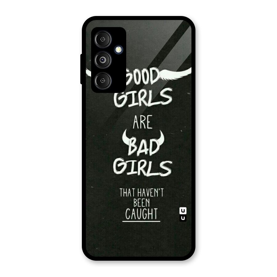 Good Bad Girls Glass Back Case for Galaxy M14 5G