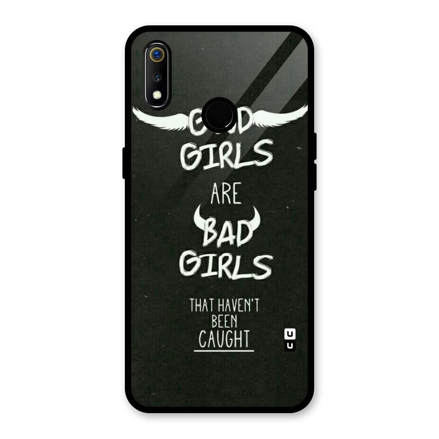 Good Bad Girls Glass Back Case for Realme 3i