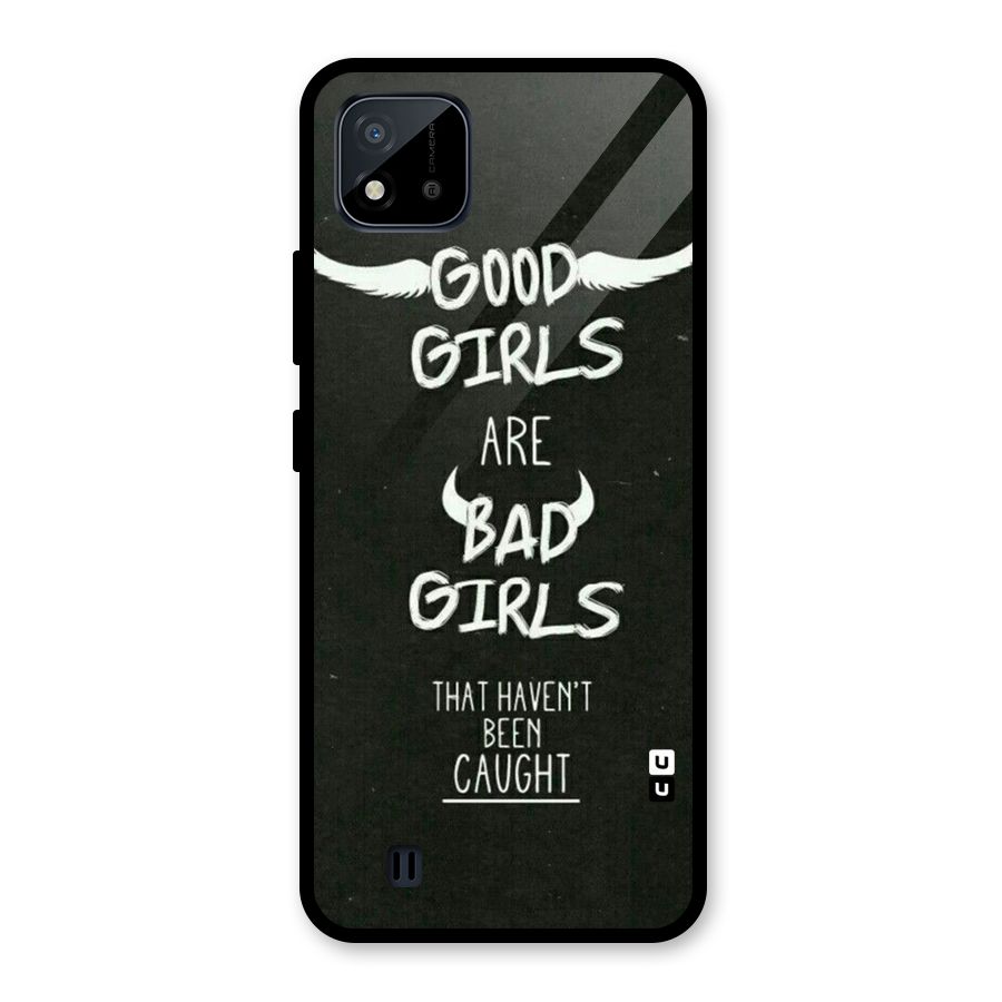 Good Bad Girls Glass Back Case for Realme C11 2021