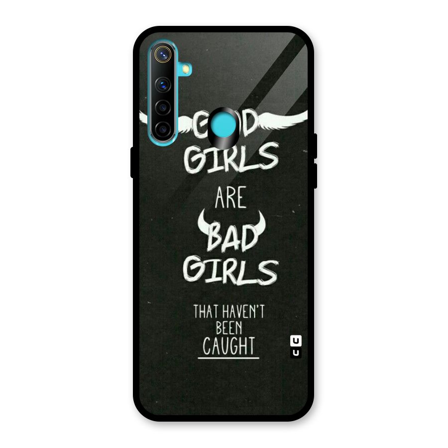 Good Bad Girls Glass Back Case for Realme Narzo 10