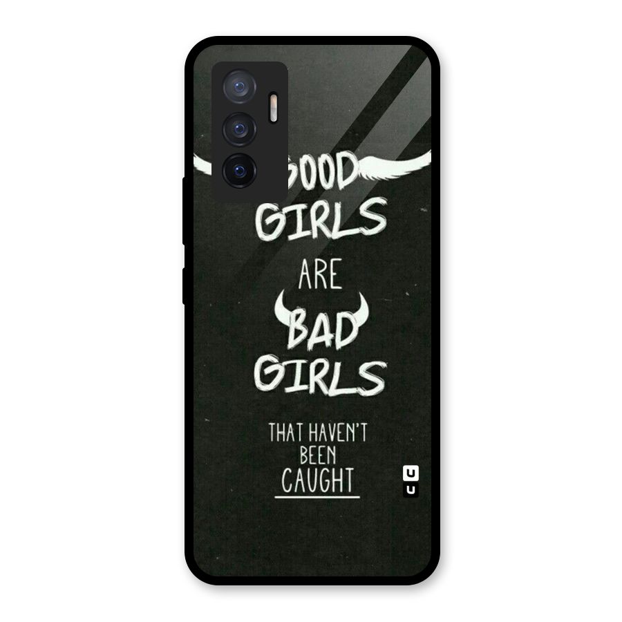 Good Bad Girls Glass Back Case for Vivo V23e