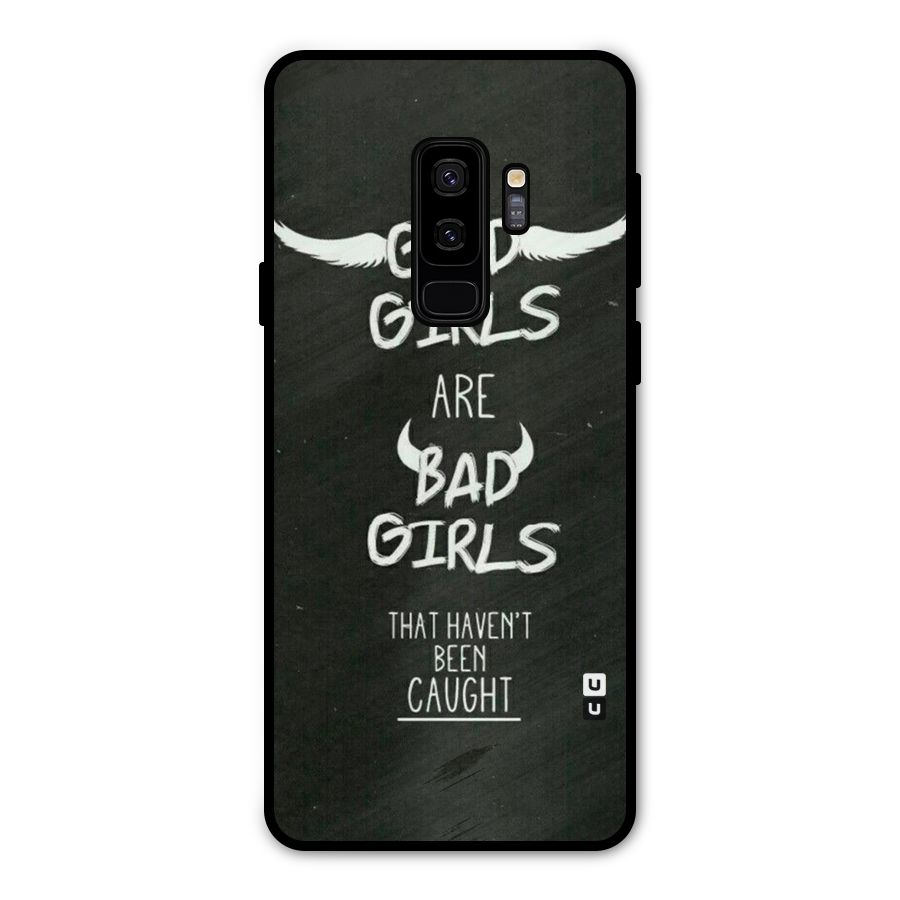 Good Bad Girls Metal Back Case for Galaxy S9 Plus