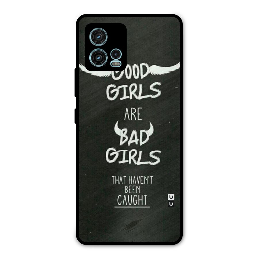 Good Bad Girls Metal Back Case for Moto G72