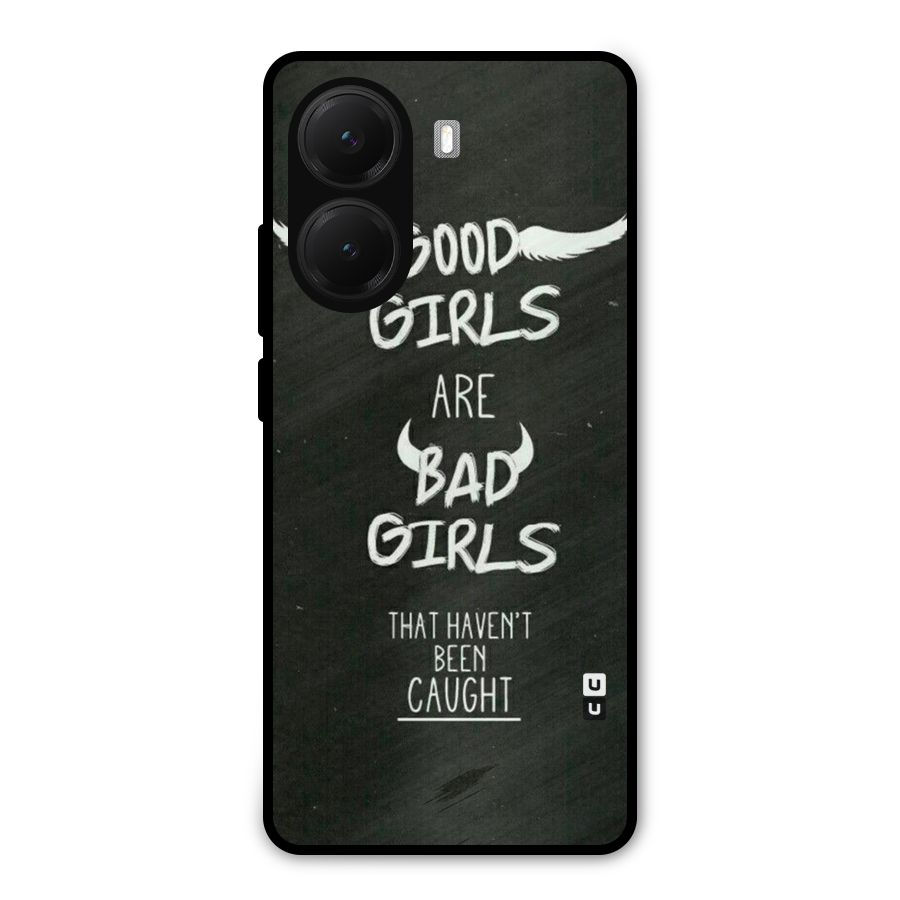 Good Bad Girls Metal Back Case for Poco X7 Pro