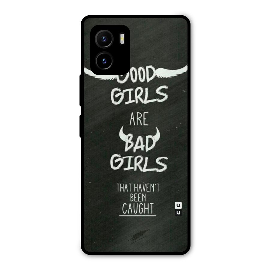 Good Bad Girls Metal Back Case for Vivo Y15s