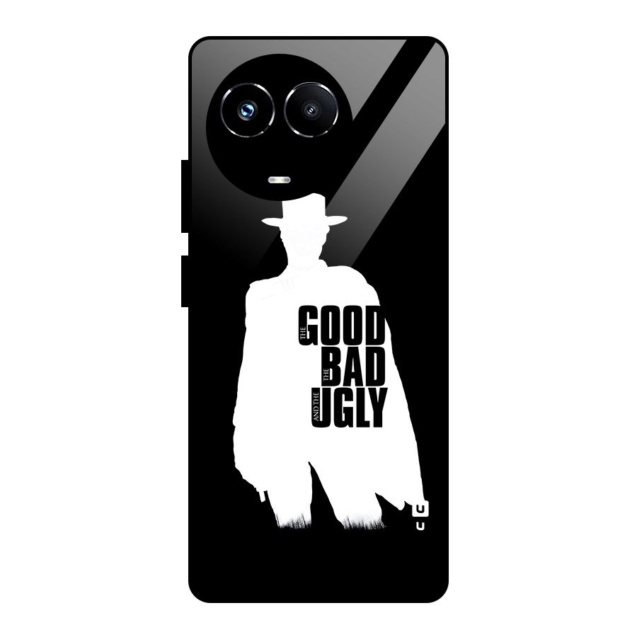 Good Bad Ugly Glass Back Case for Realme 11X