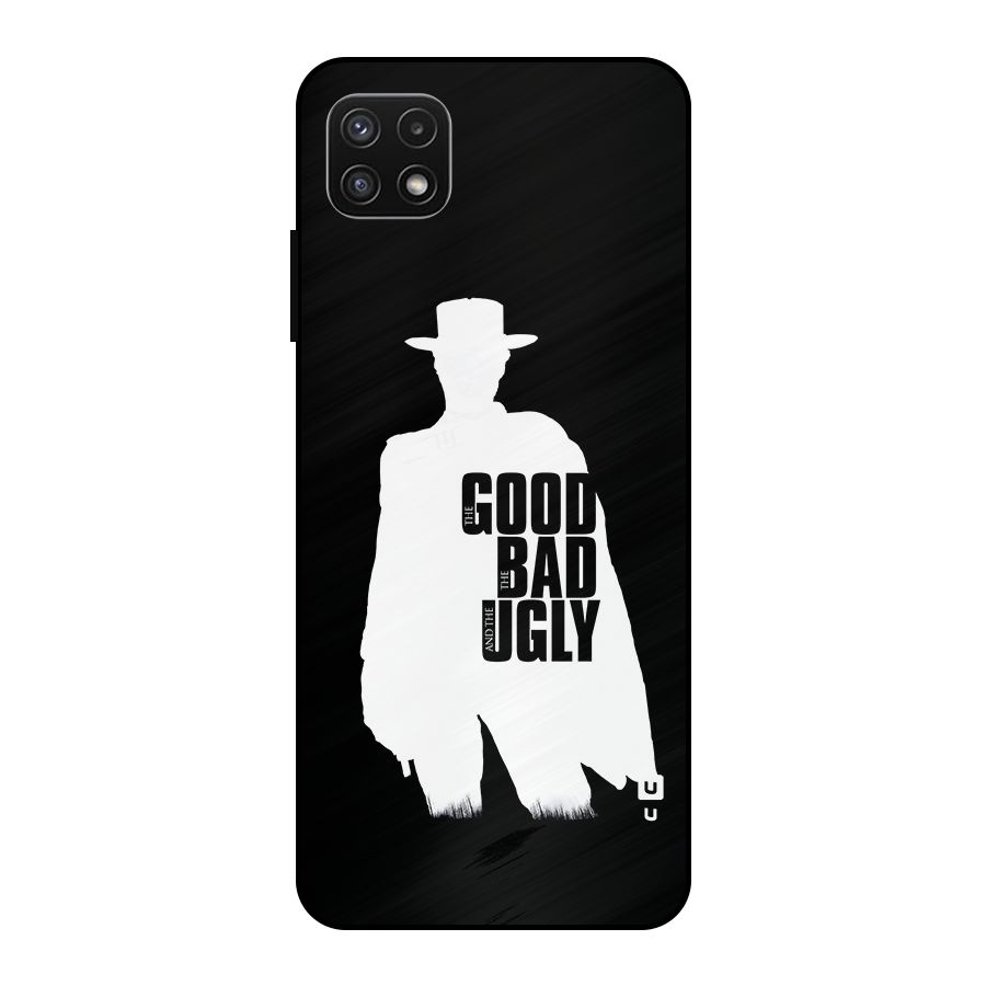 Good Bad Ugly Metal Back Case for Galaxy A22 5G