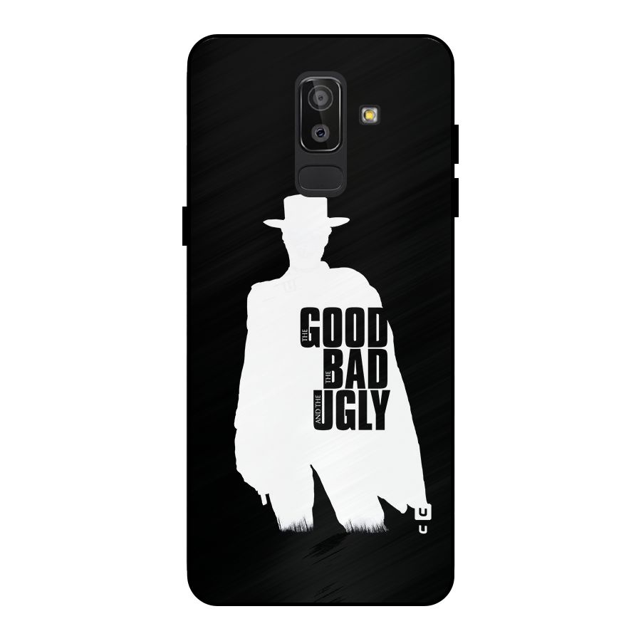 Good Bad Ugly Metal Back Case for Galaxy J8