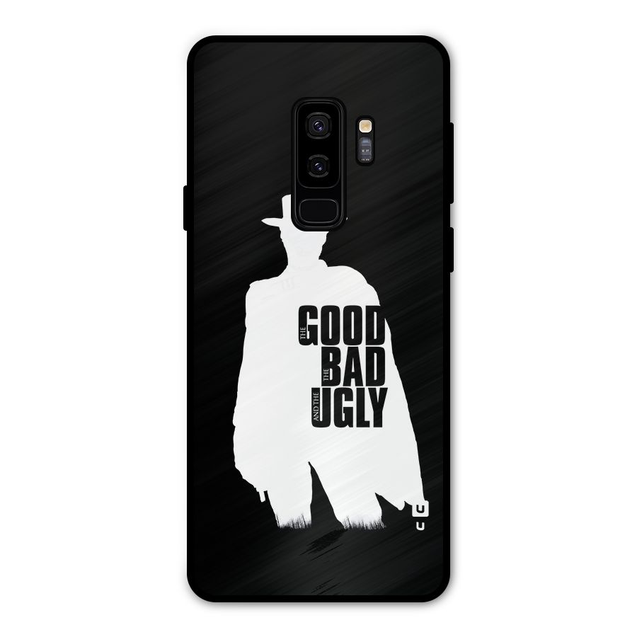 Good Bad Ugly Metal Back Case for Galaxy S9 Plus