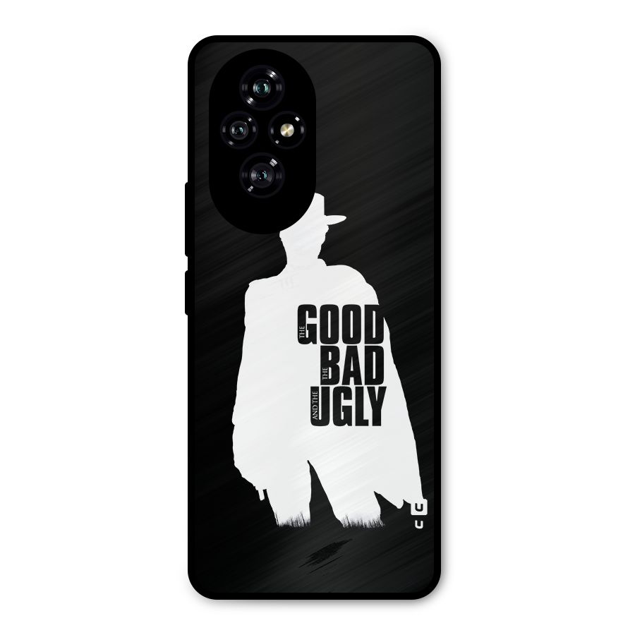 Good Bad Ugly Metal Back Case for Honor 200